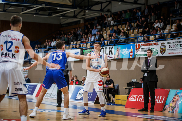 Basketball, Admiral Basketball Superliga 2019/20, Grunddurchgang 13.Runde, Oberwart Gunners, D.C. Timberwolves, Stefan Blazevic (13)