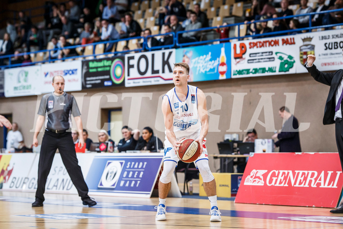 Basketball, Admiral Basketball Superliga 2019/20, Grunddurchgang 13.Runde, Oberwart Gunners, Vienna D.C. Timberwolves, Georg Wolf (10)