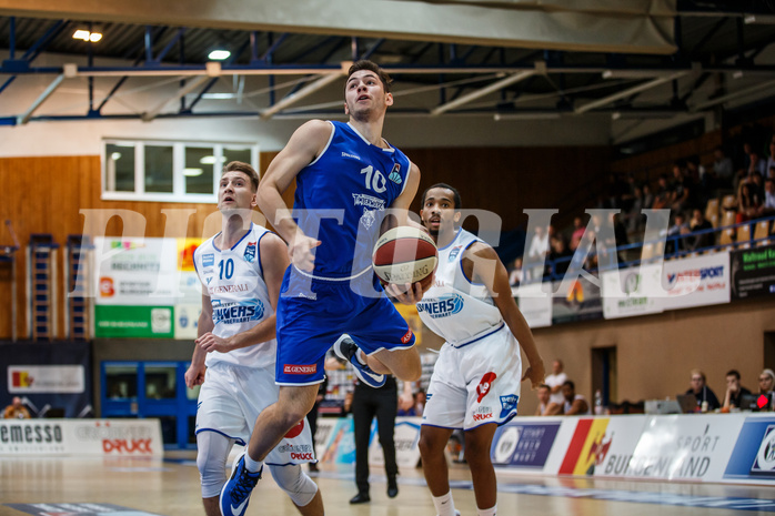 Basketball, Admiral Basketball Superliga 2019/20, Grunddurchgang 13.Runde, Oberwart Gunners, D.C. Timberwolves, Jakob Szkutta (10)