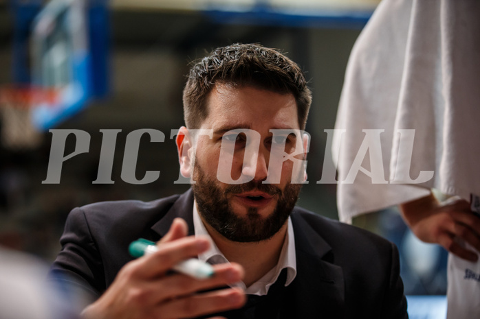Basketball, Admiral Basketball Superliga 2019/20, Grunddurchgang 13.Runde, Oberwart Gunners, D.C. Timberwolves, Horst Leitner (Coach)