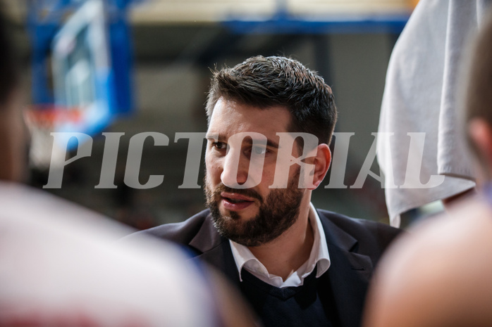 Basketball, Admiral Basketball Superliga 2019/20, Grunddurchgang 13.Runde, Oberwart Gunners, D.C. Timberwolves, Horst Leitner (Coach)