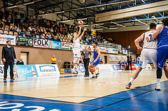 Basketball, Admiral Basketball Superliga 2019/20, Grunddurchgang 13.Runde, Oberwart Gunners, Vienna D.C. Timberwolves, Georg Wolf (10)
