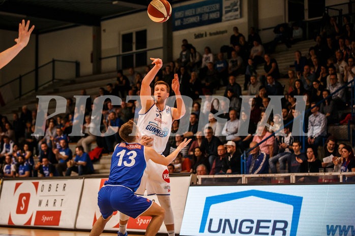 Basketball, Admiral Basketball Superliga 2019/20, Grunddurchgang 13.Runde, Oberwart Gunners, D.C. Timberwolves, Andrius Mikutis (5)