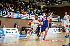 Basketball, Admiral Basketball Superliga 2019/20, Grunddurchgang 13.Runde, Oberwart Gunners, Vienna D.C. Timberwolves, Lawrence Alexander (6)
