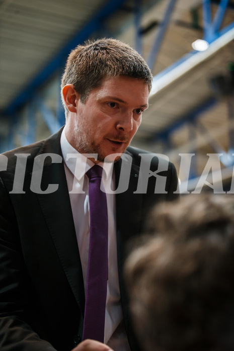 Basketball, Admiral Basketball Superliga 2019/20, Grunddurchgang 13.Runde, Oberwart Gunners, D.C. Timberwolves, Hubert Schmidt (Headcoach)