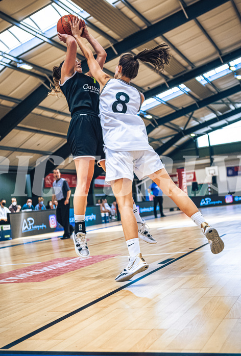 Basketball Basketball Damen Superliga 2021/22, Grunddurchgang 4.Runde Vienna D.C. Timberwolves vs. Basket Flames
