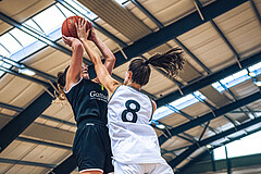 Basketball Basketball Damen Superliga 2021/22, Grunddurchgang 4.Runde Vienna D.C. Timberwolves vs. Basket Flames
