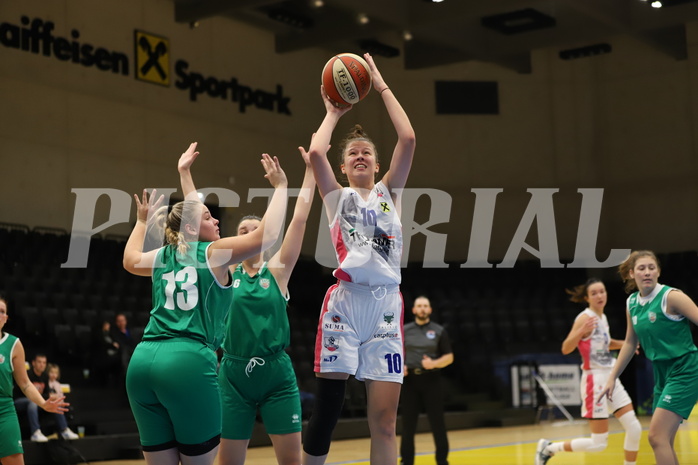 30.10.2021, Basketball Damen Superliga 2021/22, Grunddurchgang 4.Runde,  
UBSC-DBBC Graz vs. KOS Celovec