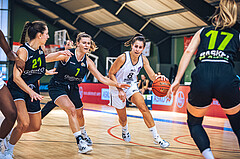 Basketball Basketball Damen Superliga 2021/22, Grunddurchgang 4.Runde Vienna D.C. Timberwolves vs. Basket Flames
