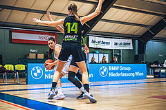 Basketball Basketball Damen Superliga 2021/22, Grunddurchgang 4.Runde Vienna D.C. Timberwolves vs. Basket Flames
