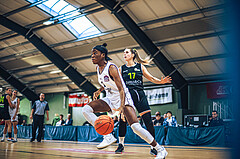 Basketball Basketball Damen Superliga 2021/22, Grunddurchgang 4.Runde Vienna D.C. Timberwolves vs. Basket Flames
