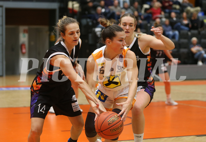 Basketball Damen Superliga 2021/22, Grunddurchgang 4.Runde BK Duchess Klosterneuburg vs. Vienna United


