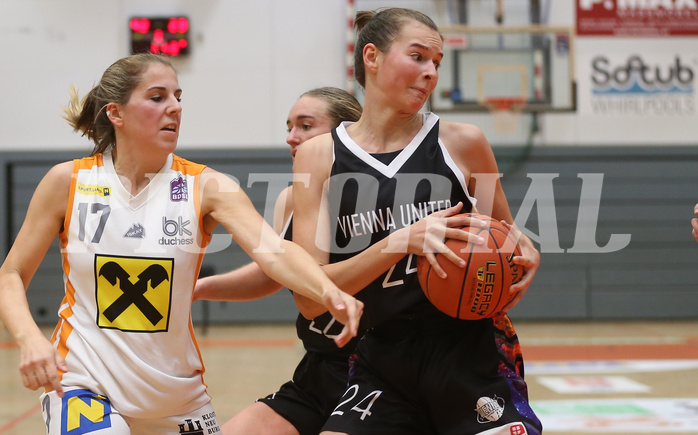 Basketball Damen Superliga 2021/22, Grunddurchgang 4.Runde BK Duchess Klosterneuburg vs. Vienna United


