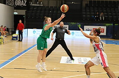 30.10.2021, Basketball Damen Superliga 2021/22, Grunddurchgang 4.Runde,  
UBSC-DBBC Graz vs. KOS Celovec