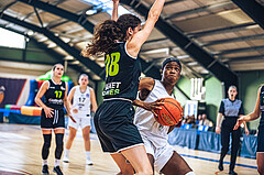 Basketball Basketball Damen Superliga 2021/22, Grunddurchgang 4.Runde Vienna D.C. Timberwolves vs. Basket Flames
