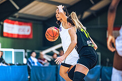 Basketball Basketball Damen Superliga 2021/22, Grunddurchgang 4.Runde Vienna D.C. Timberwolves vs. Basket Flames
