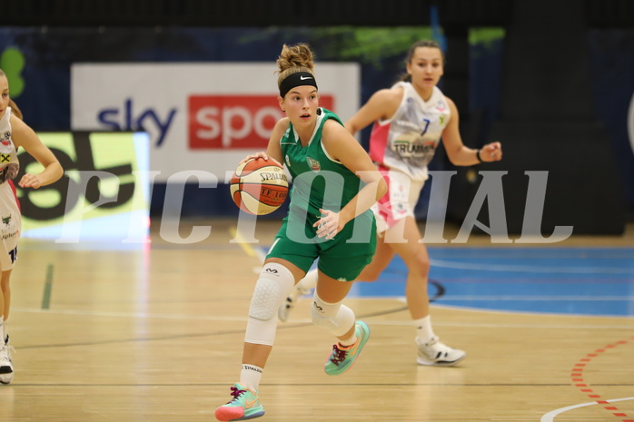 30.10.2021, Basketball Damen Superliga 2021/22, Grunddurchgang 4.Runde,  
UBSC-DBBC Graz vs. KOS Celovec