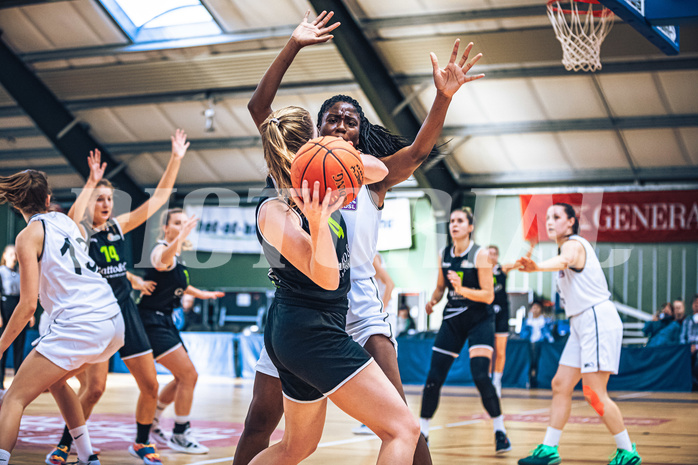Basketball Basketball Damen Superliga 2021/22, Grunddurchgang 4.Runde Vienna D.C. Timberwolves vs. Basket Flames
