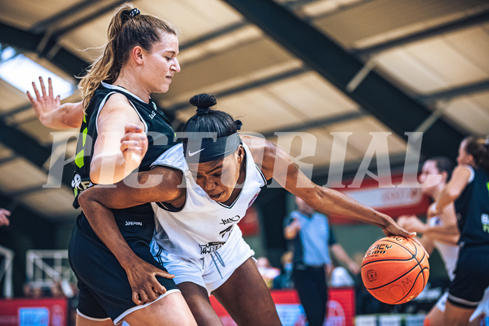 Basketball Basketball Damen Superliga 2021/22, Grunddurchgang 4.Runde Vienna D.C. Timberwolves vs. Basket Flames
