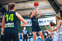 Basketball Basketball Damen Superliga 2021/22, Grunddurchgang 4.Runde Vienna D.C. Timberwolves vs. Basket Flames
