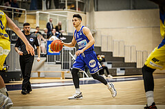 Basketball, bet-at-home Basketball Superliga 2021/22, Platzierungsrunde 9.Runde, SKN St. Pölten Basketball, Oberwart Gunners, Magdy Abou-Ahmed (6)