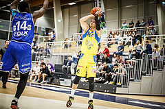 Basketball, bet-at-home Basketball Superliga 2021/22, Platzierungsrunde 9.Runde, SKN St. Pölten Basketball, Oberwart Gunners, Mate Mandic (55)