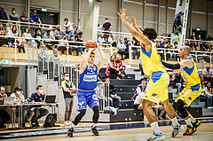 Basketball, bet-at-home Basketball Superliga 2021/22, Platzierungsrunde 9.Runde, SKN St. Pölten Basketball, Oberwart Gunners, Jonathan Knessl (12)