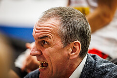 Basketball, win2day Basketball Superliga 2023/24, Grunddurchgang 6.Runde, Traiskirchen Lions, Oberwart Gunners, Radomir Mijanovic (Head Coach)