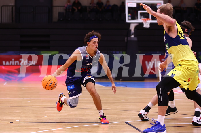 27.09.2024, Graz, Raiffeisen Sportpark Graz, Basketball Superliga 2024/25, Grunddurchgang, Runde 1, UBSC Raiffeisen Graz - COLDAMARIS BBC Nord Dragonz
