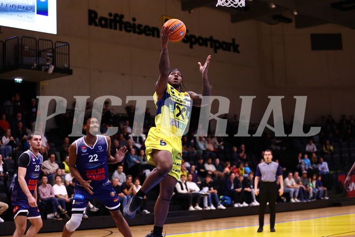27.09.2024, Graz, Raiffeisen Sportpark Graz, Basketball Superliga 2024/25, Grunddurchgang, Runde 1, UBSC Raiffeisen Graz - COLDAMARIS BBC Nord Dragonz