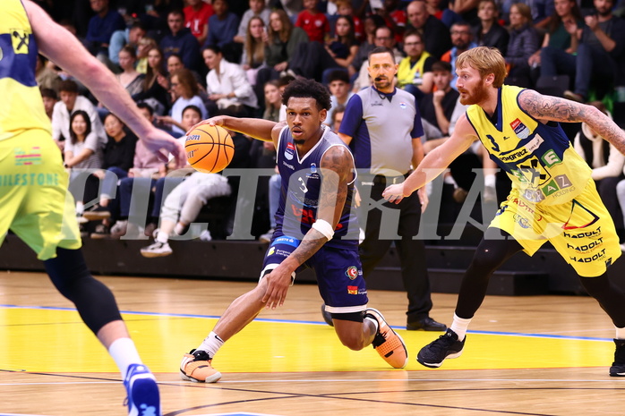 27.09.2024, Graz, Raiffeisen Sportpark Graz, Basketball Superliga 2024/25, Grunddurchgang, Runde 1, UBSC Raiffeisen Graz - COLDAMARIS BBC Nord Dragonz