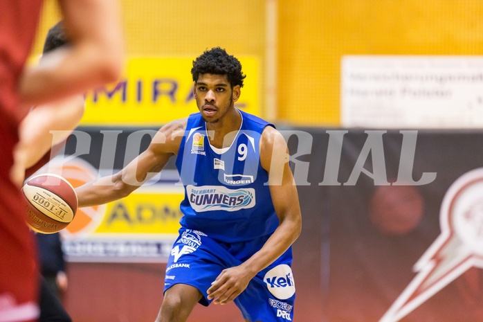Basketball, ABL 2017/18, Grunddurchgang 14.Runde, Traiskirchen Lions, Oberwart Gunners, Gregg Denzel (9)