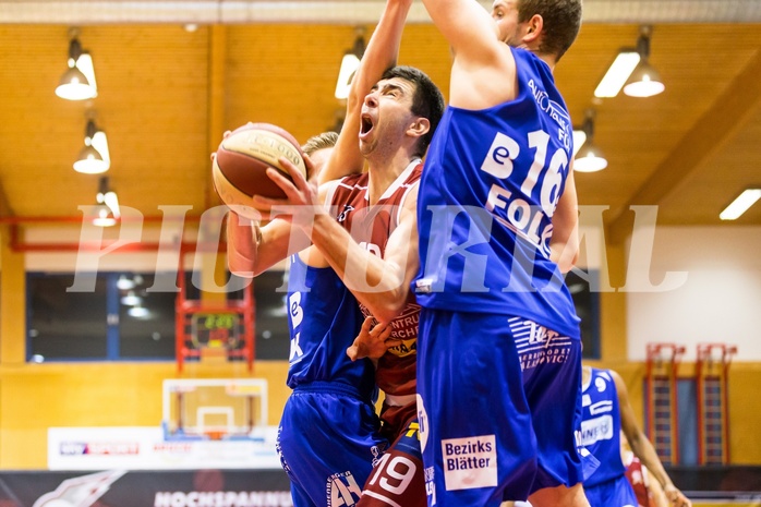 Basketball, ABL 2017/18, Grunddurchgang 14.Runde, Traiskirchen Lions, Oberwart Gunners, Jozo Brkic (19)