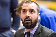 Basketball, ABL 2017/18, Grunddurchgang 14.Runde, Traiskirchen Lions, Oberwart Gunners, Lluis Pino Vera (Coach)