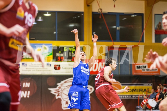 Basketball, ABL 2017/18, Grunddurchgang 14.Runde, Traiskirchen Lions, Oberwart Gunners, Georg Wolf (10)
