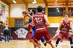 Basketball, ABL 2017/18, Grunddurchgang 14.Runde, Traiskirchen Lions, Oberwart Gunners, Louis Dabney Jr. (5)