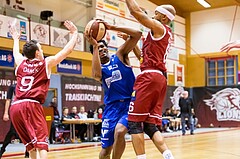 Basketball, ABL 2017/18, Grunddurchgang 14.Runde, Traiskirchen Lions, Oberwart Gunners, Gregg Denzel (9)