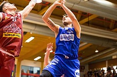 Basketball, ABL 2017/18, Grunddurchgang 14.Runde, Traiskirchen Lions, Oberwart Gunners, Benjamin Blazevic (12)