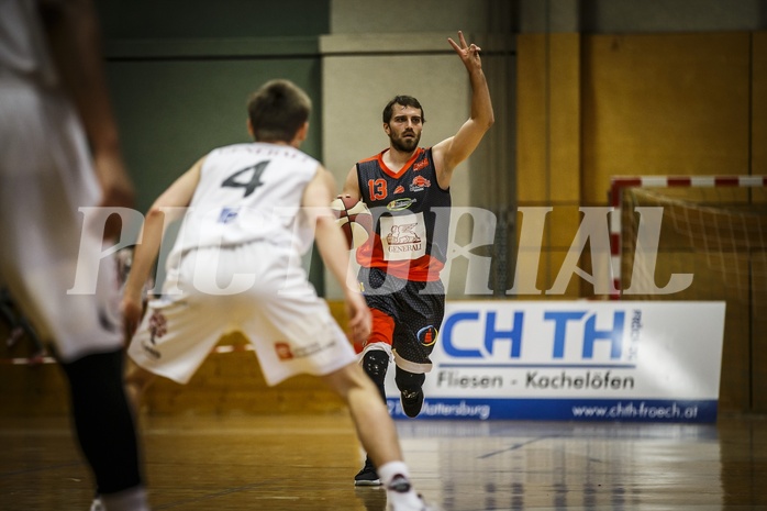 Basketball, 2.Bundesliga, Playoff SF Spiel 3, Mattersburg Rocks, Dragons St. Pölten, Lukas Böck (13)