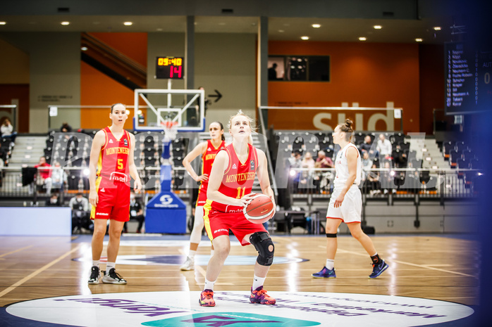 Basketball, FIBA Women´s Eurobasket Qualifiers 2023, , Österreich, Montenegro, Mujovic (11)