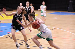 19.02.2023, Graz, Raiffeisen Sportpark, Basketball Damen Superliga 2022/23, Grunddurchgang 13.Runde, UBI Holding Graz vs. Vienna United Women ,  