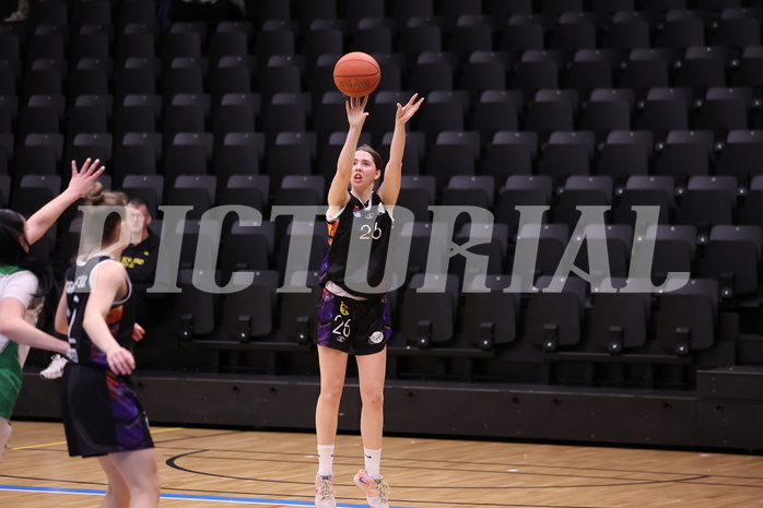 19.02.2023, Graz, Raiffeisen Sportpark, Basketball Damen Superliga 2022/23, Grunddurchgang 13.Runde, UBI Holding Graz vs. Vienna United Women ,  