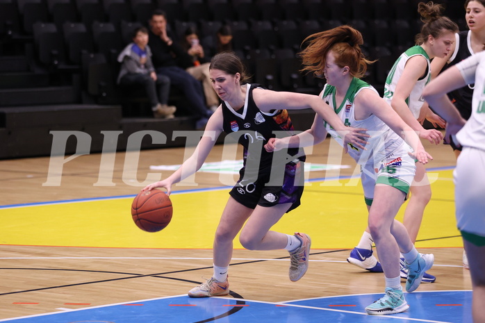 19.02.2023, Graz, Raiffeisen Sportpark, Basketball Damen Superliga 2022/23, Grunddurchgang 13.Runde, UBI Holding Graz vs. Vienna United Women ,  