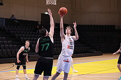 19.02.2023, Graz, Raiffeisen Sportpark Graz, Basketball Zweite Liga 2022/23, Grunddurchgang, Runde 17, Future Team Steiermark vs Union Deutsch Wagram Alligators