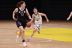 19.02.2023, Graz, Raiffeisen Sportpark, Basketball Damen Superliga 2022/23, Grunddurchgang 13.Runde, UBI Holding Graz vs. Vienna United Women ,  