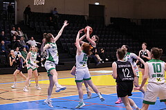 19.02.2023, Graz, Raiffeisen Sportpark, Basketball Damen Superliga 2022/23, Grunddurchgang 13.Runde, UBI Holding Graz vs. Vienna United Women ,  