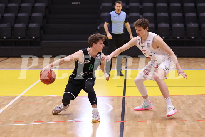 19.02.2023, Graz, Raiffeisen Sportpark Graz, Basketball Zweite Liga 2022/23, Grunddurchgang, Runde 17, Future Team Steiermark vs Union Deutsch Wagram Alligators