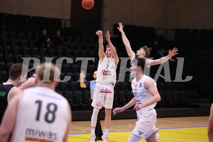 19.02.2023, Graz, Raiffeisen Sportpark Graz, Basketball Zweite Liga 2022/23, Grunddurchgang, Runde 17, Future Team Steiermark vs Union Deutsch Wagram Alligators