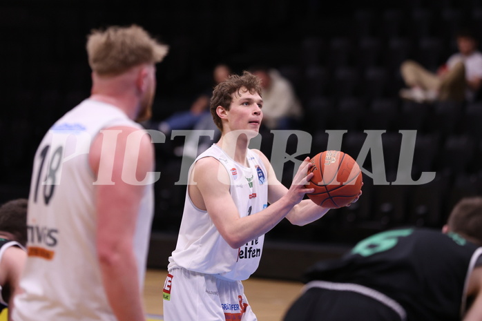 19.02.2023, Graz, Raiffeisen Sportpark Graz, Basketball Zweite Liga 2022/23, Grunddurchgang, Runde 17, Future Team Steiermark vs Union Deutsch Wagram Alligators