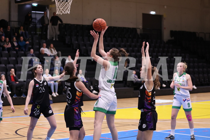 19.02.2023, Graz, Raiffeisen Sportpark, Basketball Damen Superliga 2022/23, Grunddurchgang 13.Runde, UBI Holding Graz vs. Vienna United Women ,  